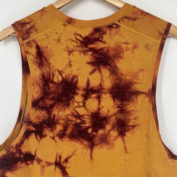 Lululemon Metal Vent Tech Sleeveless 2.0 Tank Disconnect Marble Dye Soleil Med - Picture 6 of 14